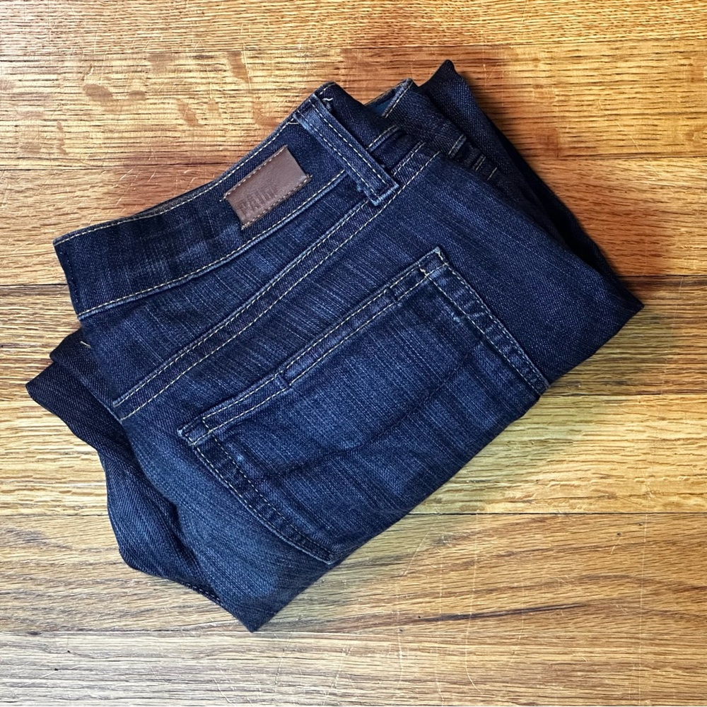 Paige Blue Classic Denim Jeans Womens size 27 Skyline Skinny Street Cotton
